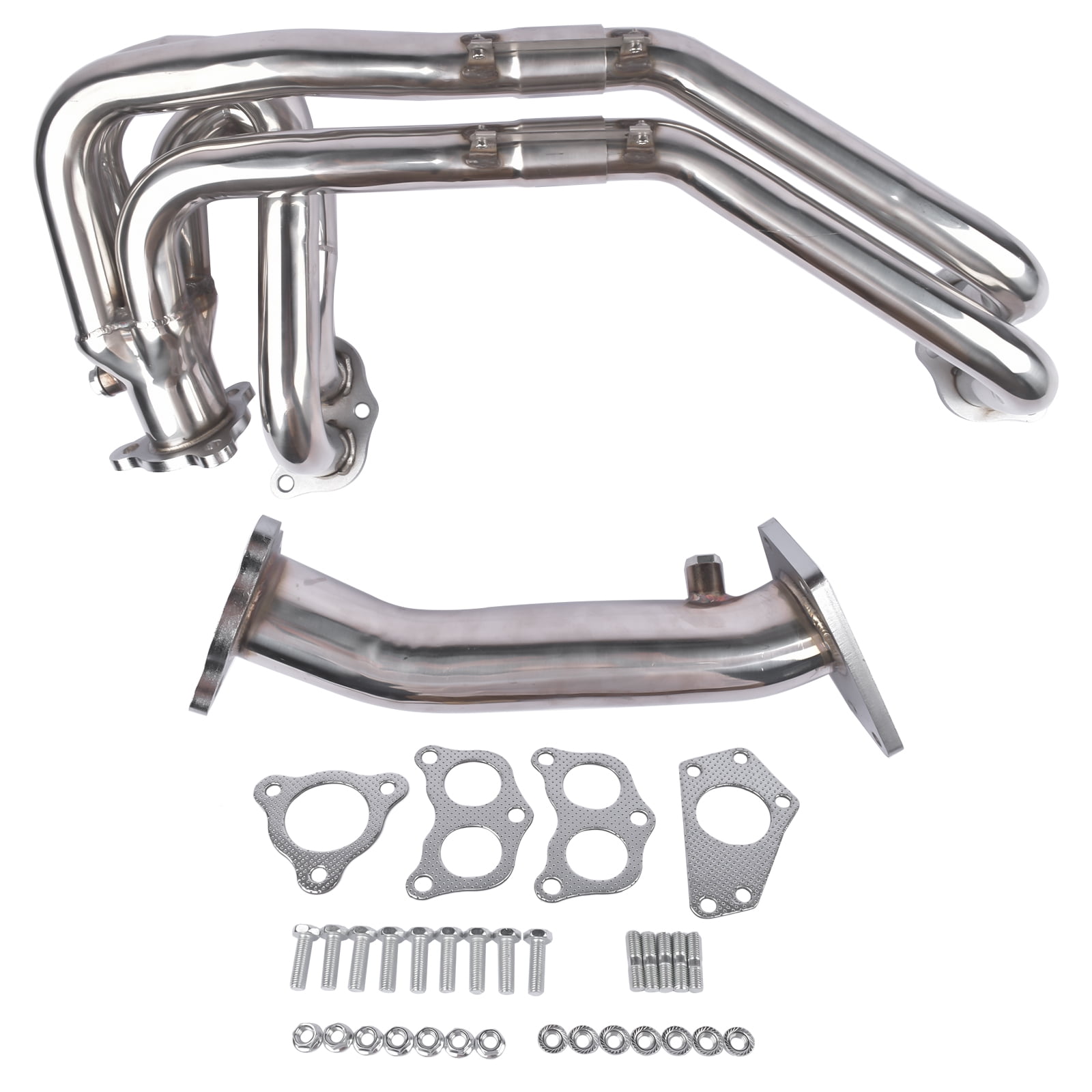 Mustrod Stainless Steel Exhaust Manifold Header for 2002-2006 Subaru Impreza WRX / STI EJ205 EJ255