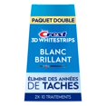 thumbnail image 2 of Crest 3D Whitestrips Vivid White At-home Teeth Whitening Kit, Twin Pack, 2x10 Treatments, 6 Levels Whiter, 2 of 18