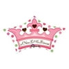 anagram international little princess crown, 24 by 15, multicolor