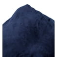 thumbnail image 4 of BIRDROCK HOME Internet's Best Plush Throw Blankets | Navy (Blue) | Ultra Soft Couch Blanket | Light Weight Sofa Throw | 100% Microfiber Polyester | Easy Travel | King Bed | 108 x 90, 4 of 4