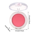thumbnail image 2 of Sweet Powdery Flower Ripple Lasting Ruddy Moisturizing Concealer Trimming Nude Makeup Rouge,Pink Makeup White Blusher, 2 of 5