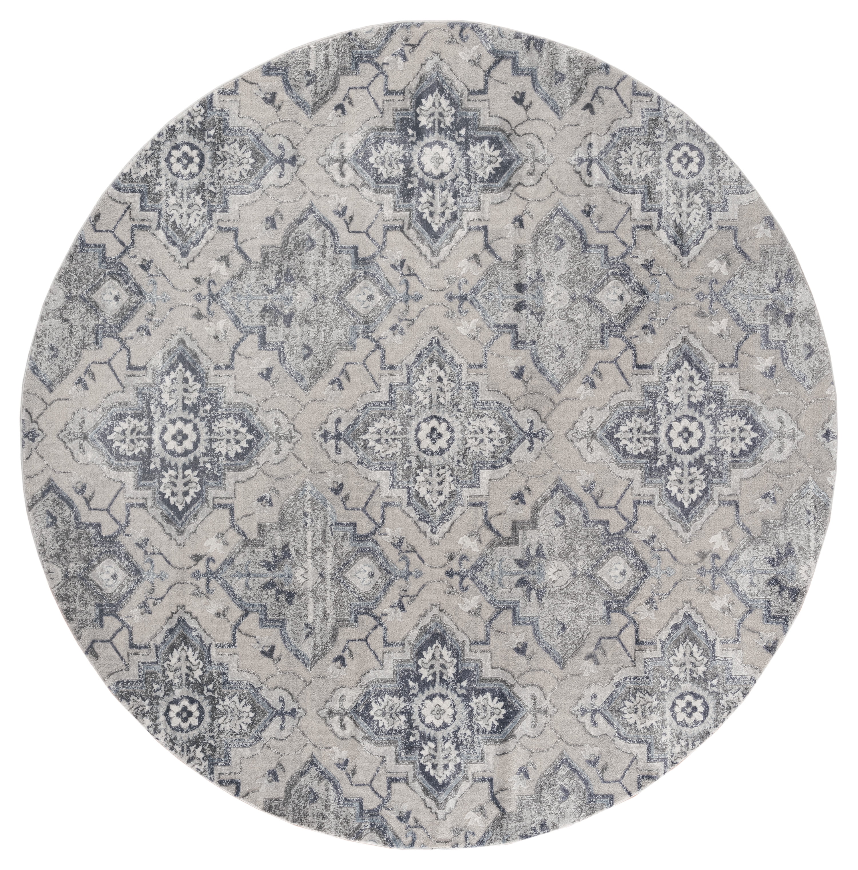 United Weavers Rasbora Dorsey Contemporary Geometric Area Rug, Blue, 7'10" x 10'6"