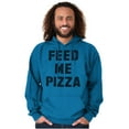 thumbnail image 5 of Feed Me Pizza Hoodie Sweatshirt Women Men Brisco Brands S, 5 of 6
