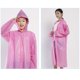 thumbnail image 3 of VERDANVERSE Poncho Impermeable Rosa Semitransparente Hecho De Eva Resistente Y Ecológica, 3 of 8