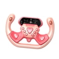 thumbnail image 2 of kids Steering Wheel Toy with 1880 Musics Driver Car Activity Game Battery Operated Kids Funny Pretend Driving Educational Toys Roleplay , Rosado Baoblaze Volante Juguetes, 2 of 6