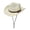 milky-M, variant on Elegant Panama Hat Windproof Rollable Straw Hat with Wide Brims Beach Vacation Headwear For Women Travel Essential