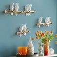 thumbnail image 3 of keepw Vintage Wall Hanging Hooks Durable For All Settings Versatile Usage Wall Mounted Hook Rack White, 3 of 6