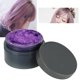 thumbnail image 5 of 100ml desechable colorido DIY cera para el cabello barro tinte para el cabello crema herramienta de peluquería púrpura, 5 of 8
