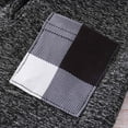 thumbnail image 4 of FRSASU Kids Clothing Clearance Autumn Spring Baby Girls Boys Infant Letter Printed Plaid Splicing Long Sleeve Hoodie Top and Trousers, 4 of 9