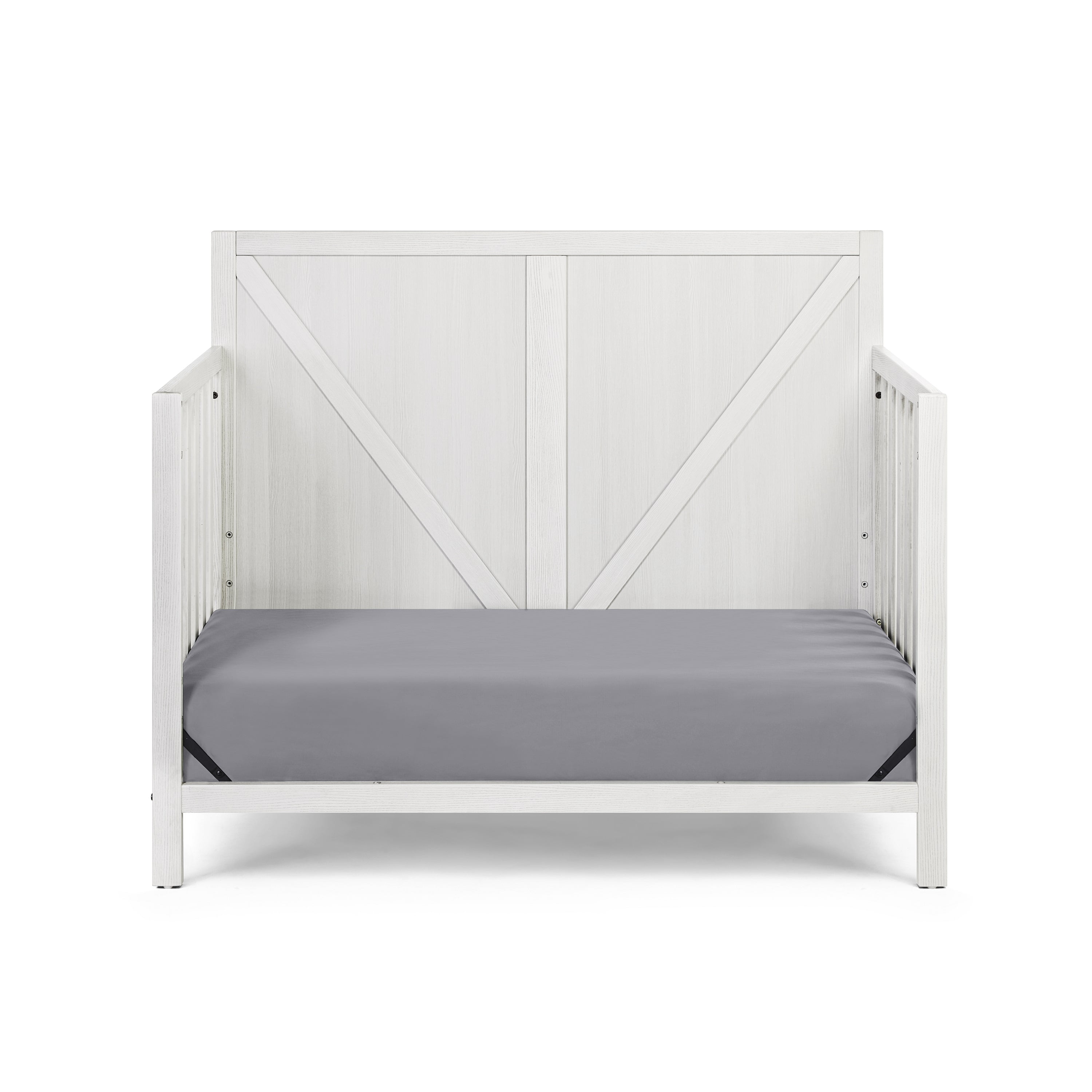 Suite Bebe Barnside Lifetime 4-in-1 Crib, Washed Gray