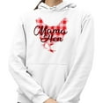 thumbnail image 2 of Mama Hen Hoodie Sweatshirt Unisex 2X-Large White, 2 of 5