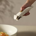 thumbnail image 4 of Carote 20 Pcs Nonstick Cookware Sets, Pots and Pans Set with Detachable Handle, White and Gold, 4 of 6