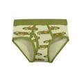 thumbnail image 4 of Emy Dola 5 Pack Little Big Boys Briefs Elastic Cotton Dinosaur Truck Toddler Underwear Kids Under Panties, 4 of 8