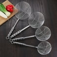 thumbnail image 2 of Stainless Steel Wire Mesh Colander Long Handle Strainer Kitchen Food Serving Skimmer (18cm), 2 of 8