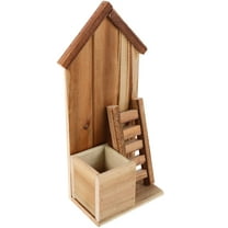 KAKOWELY Rustic Wall Planter Wooden 1Set 5.31X2.95X9.43in