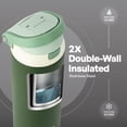 thumbnail image 6 of TAL 24oz Stainless Steel 2-in-1 Water Bottle with Straw and Chug Lid, Green, 6 of 11