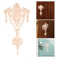 thumbnail image 1 of Mobutofu Furniture Decorative Applique Corner Onlay Khaki 1Pcs, 1 of 7