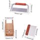 thumbnail image 2 of Elite - Kit de cortador de jabón ajustable de 3 piezas, caja cortadora de jabón de madera multifuncional con cortador recto de acero inoxidable y cortador ondulado para velas de jabón, 2 of 5