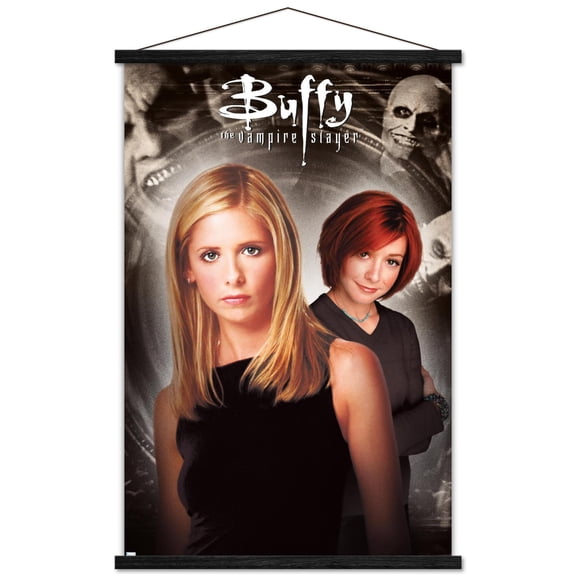 Buffy the Vampire Slayer - Season 4 One Sheet Wall Poster with Magnetic Frame, 22.375" x 34"