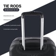 thumbnail image 5 of Tripcomp Luggage Sets 2 Piece Suitcase Set (14/20/)Hardside Suitcase with Spinner Wheels Lightweight Carry On Luggage(Black), 5 of 9