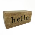 thumbnail image 3 of Bloc de Bois de Table Hello Double Face, 3 of 3