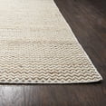 thumbnail image 3 of Gatney Rugs Meridian Area Rug EG9030 Natural Chevron Striped 5' x 8' Rectangle, 3 of 3