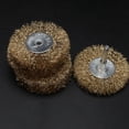 thumbnail image 3 of Flat Crimped Stainless Steel Wire Wheel Brush For Angle Grinder, 3 of 9