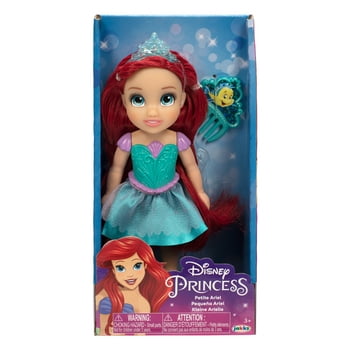 Disney Princess the Little Mermaid Petite Ariel 6 inch Fashion Doll with Beautiful Outfit and Comb