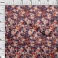 thumbnail image 3 of oneOone Polyester Spandex Peach Fabric Florals Sewing Material Print Fabric By The Yard 56 Inch Wide, 3 of 6