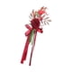 thumbnail image 5 of Arreglo floral y cintas para el banco del pasillo Respaldo de la silla del pasillo Floral para banquete Rojo, 5 of 9