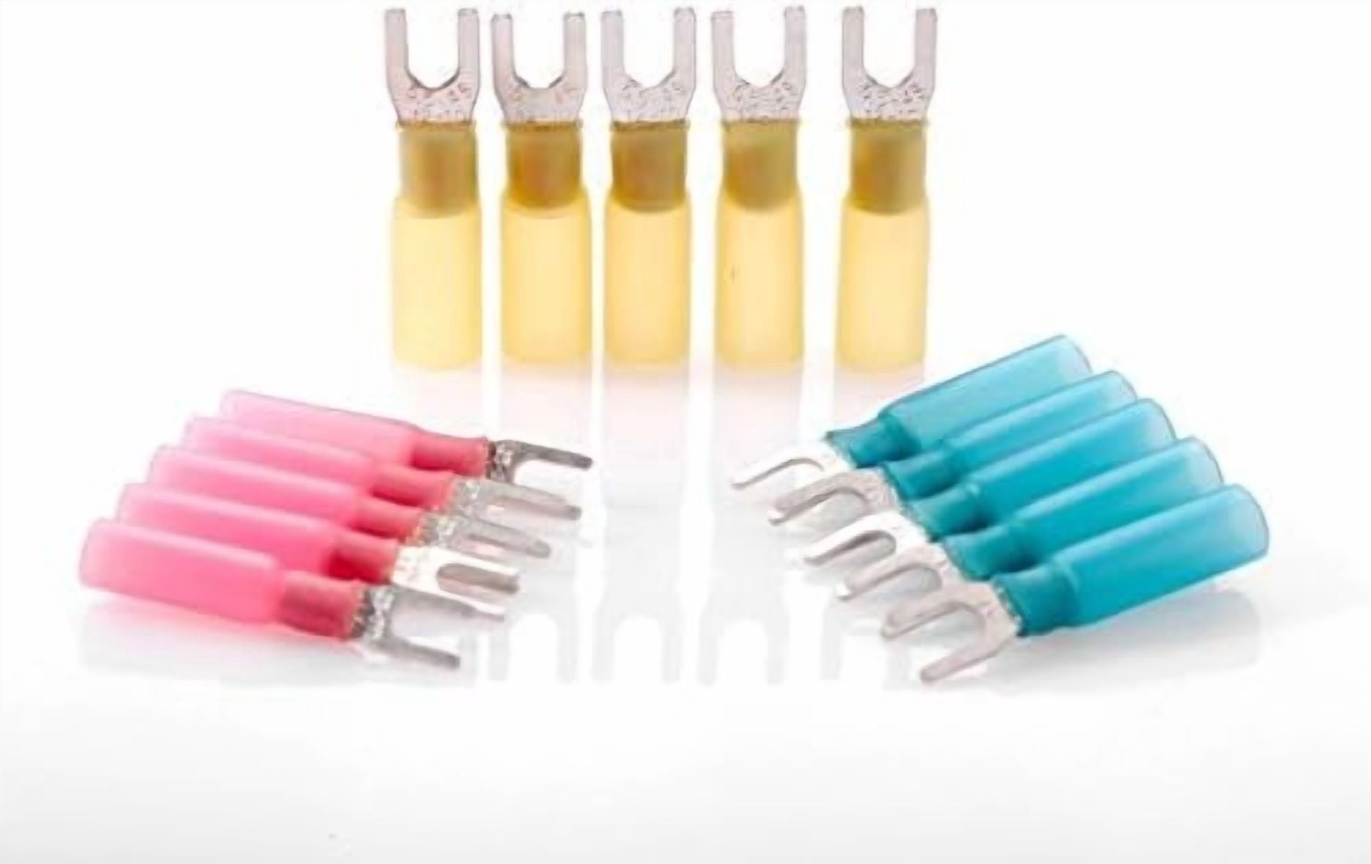 Heat Shrink Wire Connector Kit Electrical Insulated Crimp Marine Auto-Motive Terminals Set (480 pcs)