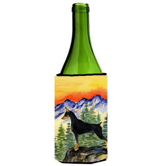 Doberman Wine bottle sleeve Hugger - 24 oz.