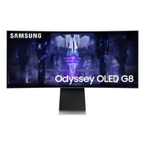 SAMSUNG 34" Class G85SB OLED Ultra WQHD 0.03ms 175Hz Curved Smart Gaming Monitor - LS34BG850SNXZA