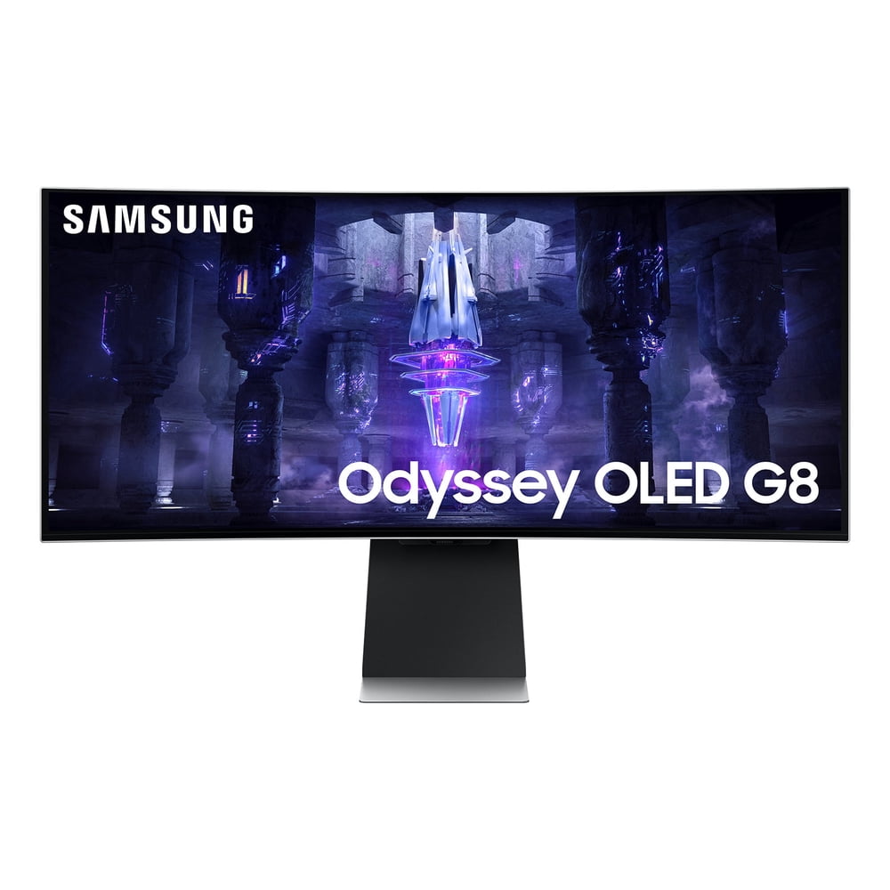 SAMSUNG 34" Class G85SB OLED Ultra WQHD 0.03ms 175Hz Curved Smart Gaming Monitor - LS34BG850SNXZA