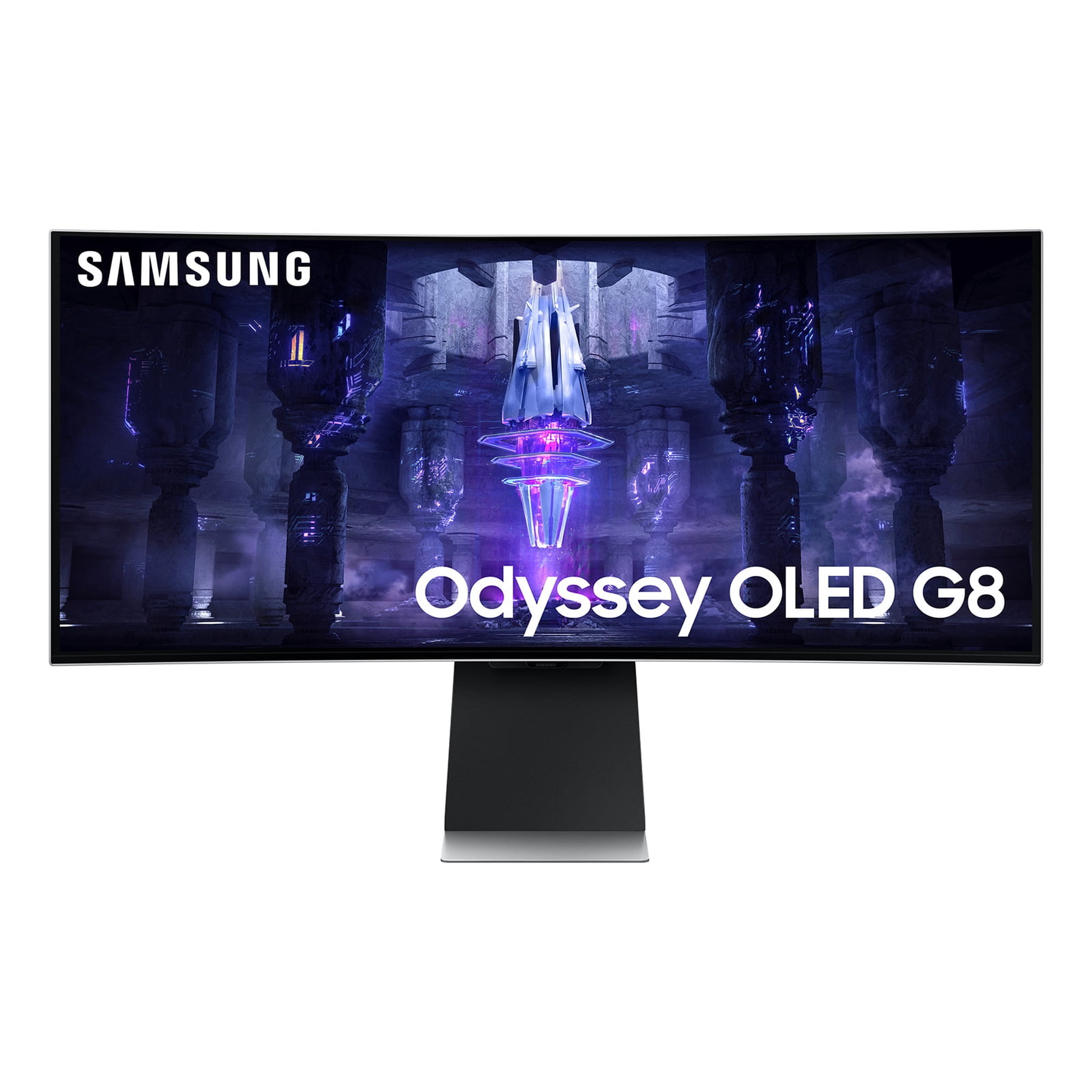SAMSUNG 34" Class G85SB OLED Ultra WQHD 0.03ms 175Hz Curved Smart Gaming Monitor - LS34BG850SNXZA