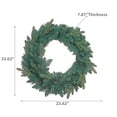 thumbnail image 3 of Evergreen Christmas Mixed Tip Wreath 140 Tips (S), 3 of 3