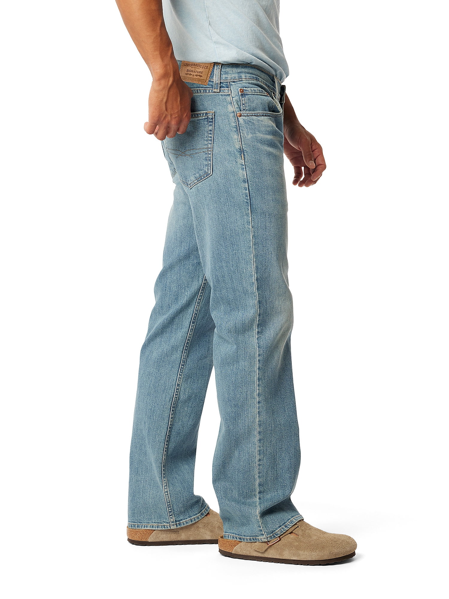 Levi Strauss Signature Men s and Big and Tall Relaxed Fit Jeans Walmart