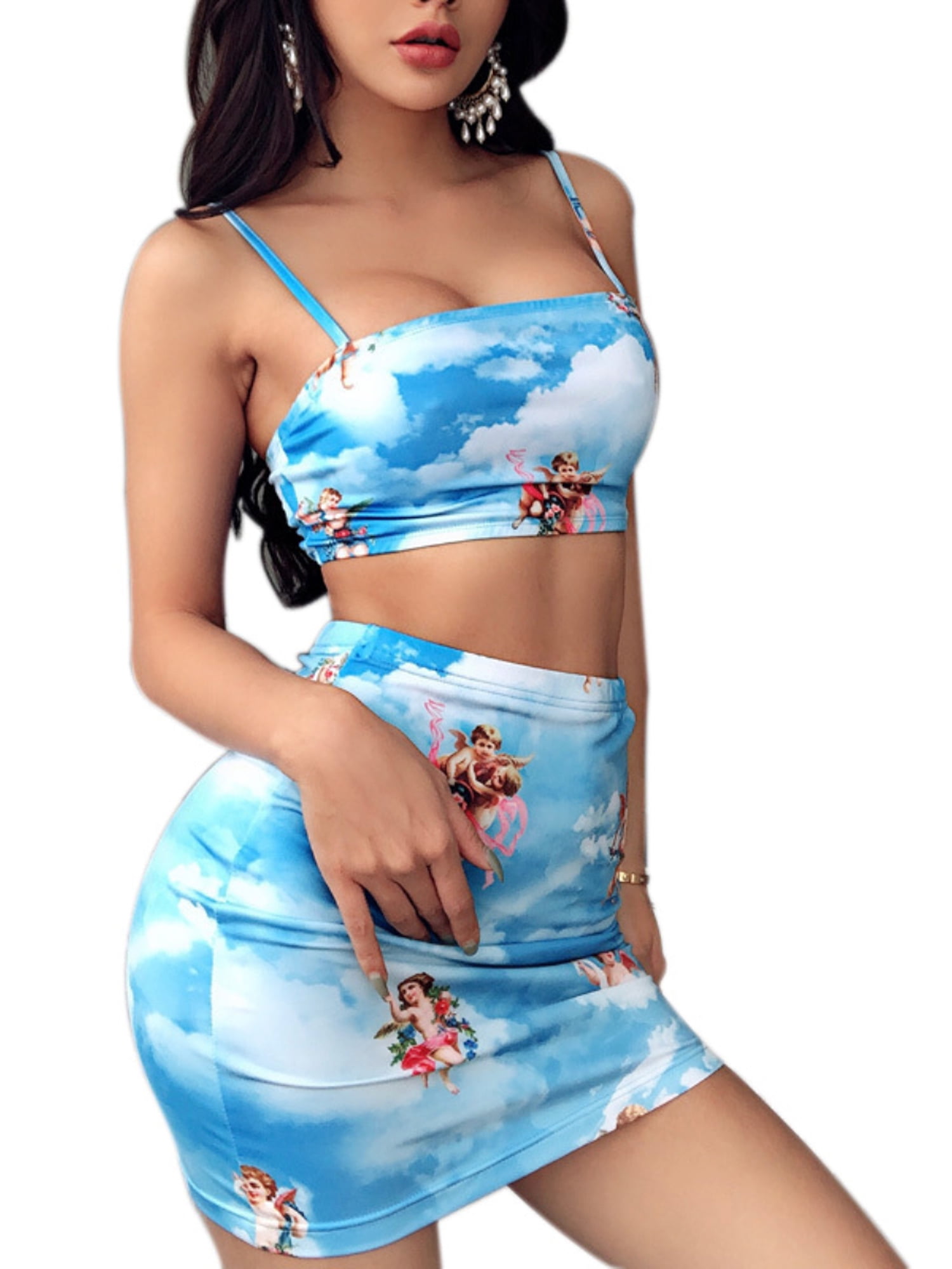 Mini Skirt Outfits Ladies Slim 