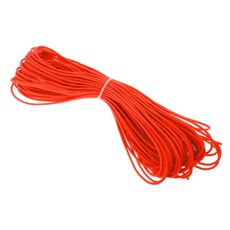 0.12 x 16.4ft Orange Strong Elastic Bungee Rope Shock Cord Tie Down
