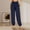 Navy, variant on JJHGVB Thin Pajama Pants for Women Beach Capris for Women Cotton Sleep Shorts Women Pants Casual Ladies Pants Casual Woman Pajama Pants Lightweight Pants Women Green L