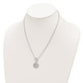thumbnail image 4 of Sterling Silver Rhodium-plated Polished Mom Necklace, 4 of 4