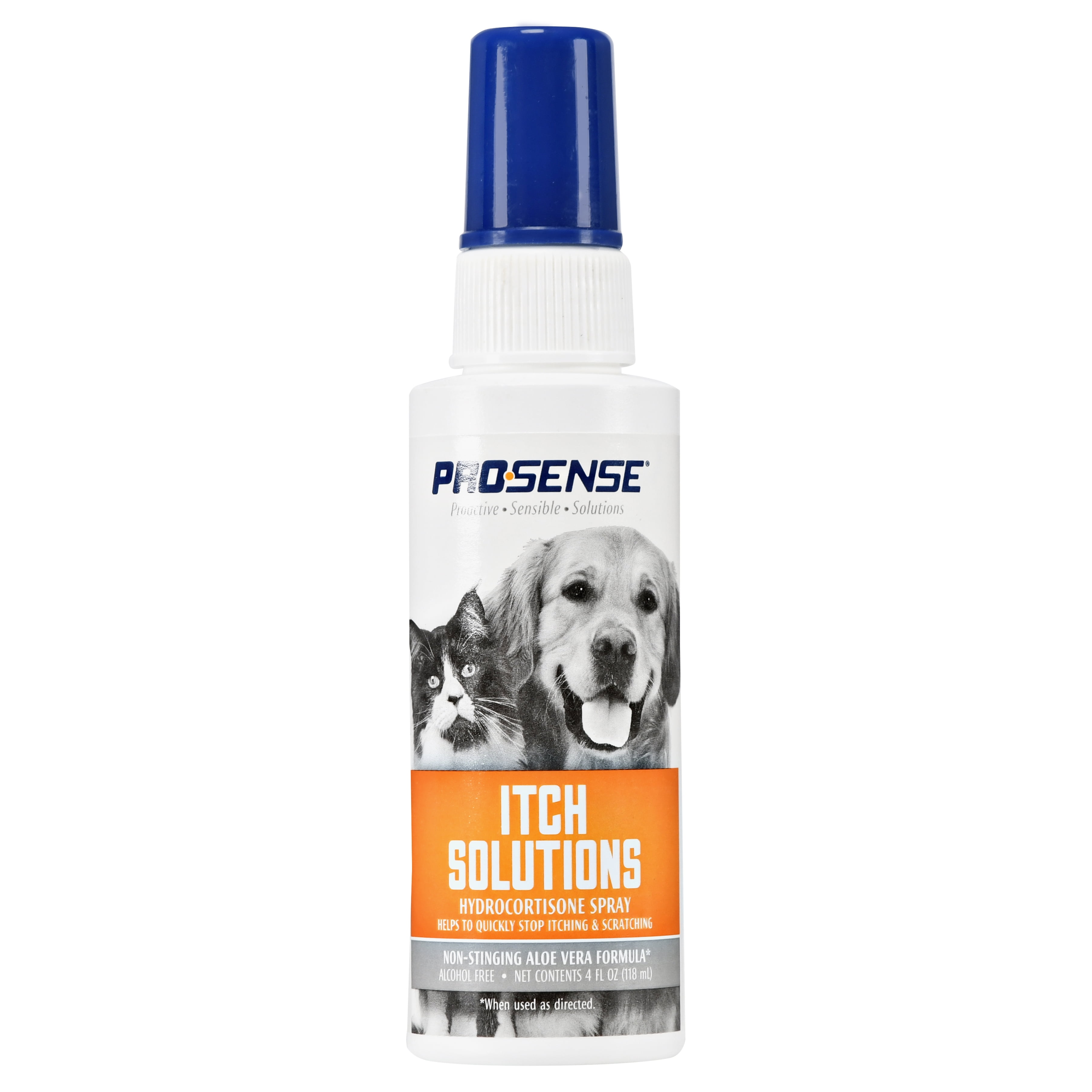 ProSense Itch Solutions Hydrocortisone Pet Spray with Aloe, 4Ounce