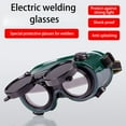 thumbnail image 5 of MultiPurpose Welding Glasses Eye Protections Over Shield Heat Resistant Lens NonSlip Design for Metal Fabrication, 5 of 8