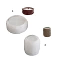thumbnail image 4 of tegongse Multipurpose Sturdy Silicone Cylinder Candle Holder Mould Set Portable for Resin Plaster Craft Supplies Assorted Sizes, 4 of 16