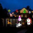 thumbnail image 4 of ddioayh Clearance LED Christmas Projector Auto Rotating RGB Moving Patterns Built in 16 slides, 4 of 5