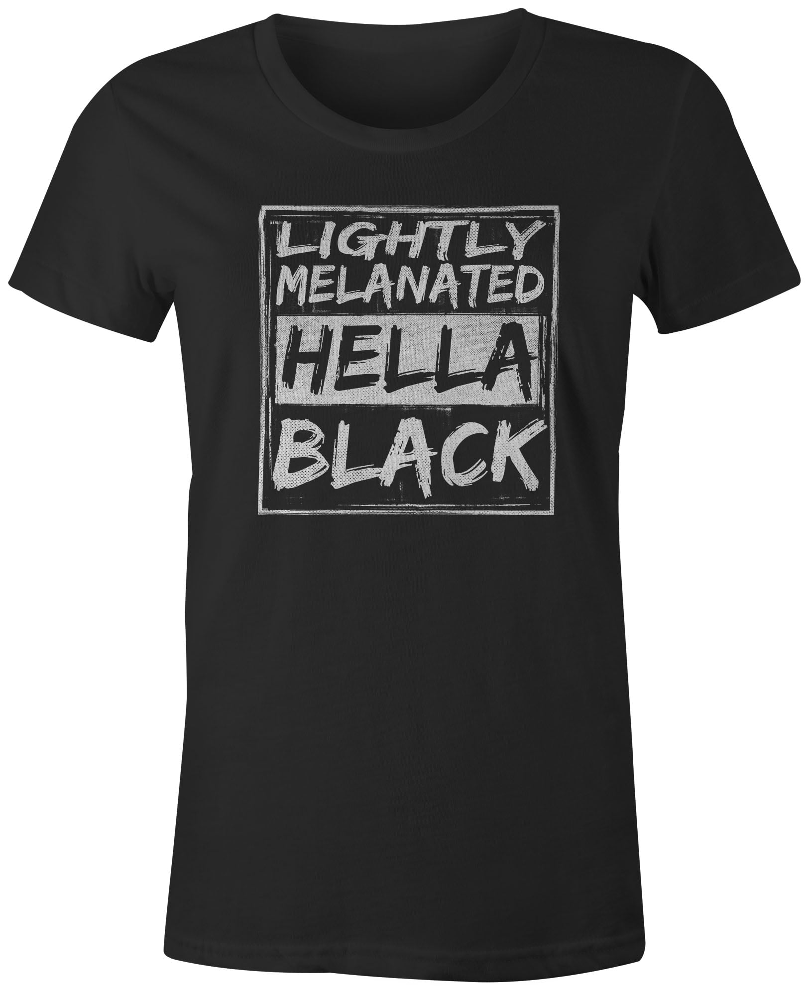 Lightly Melanated Hella Black | Kids T-Shirt