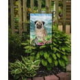 thumbnail image 2 of Carolines Treasures CK1969GF Mountian Fleurs Faon Carlin Jardin Taille Drapeau, 2 of 3