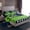 Navy Green, variant on Erosebridal American Football City Twin Sheet Sets, Eat Sleep Bedding Twin Size, Soccer Lover Bed Sheets Twin, Lightweight Room Decoration, 3pcs