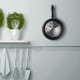 thumbnail image 4 of Reloj de pared en sartén Zulema decoración de cocina negro, 4 of 8