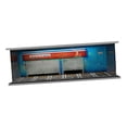 thumbnail image 2 of Bunblic 1:64 Garage Display Case Collectible Display Showcase Backdrop Lighted Background Storage Box for Mini Dolls Layout Accessory Auto Repair Shop, 2 of 8